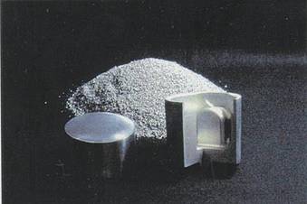 Powder materials, sintered compact and fabricated product